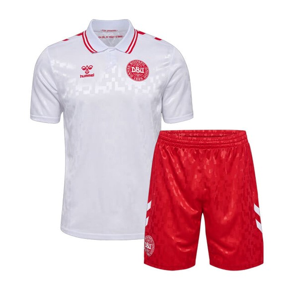 Camiseta Dinamarca Segunda equipo Niño 2024